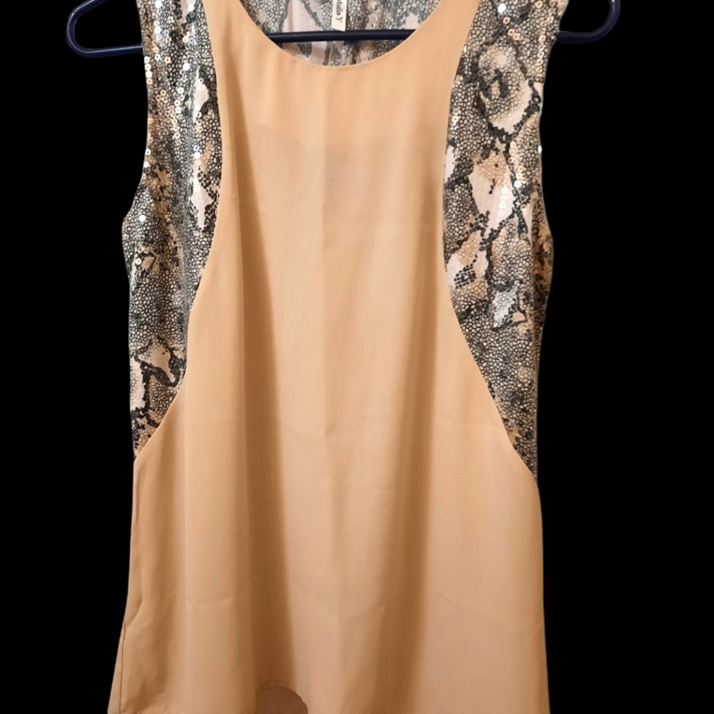 Nice cream colored sleeveless blouse size S